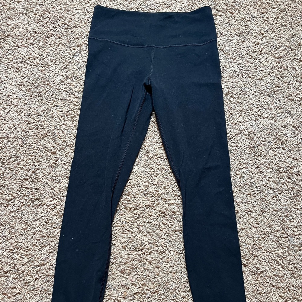 Women’s Athleta Elation 7/8 Tight Capri Leggings Black Size 7/8 IL:M